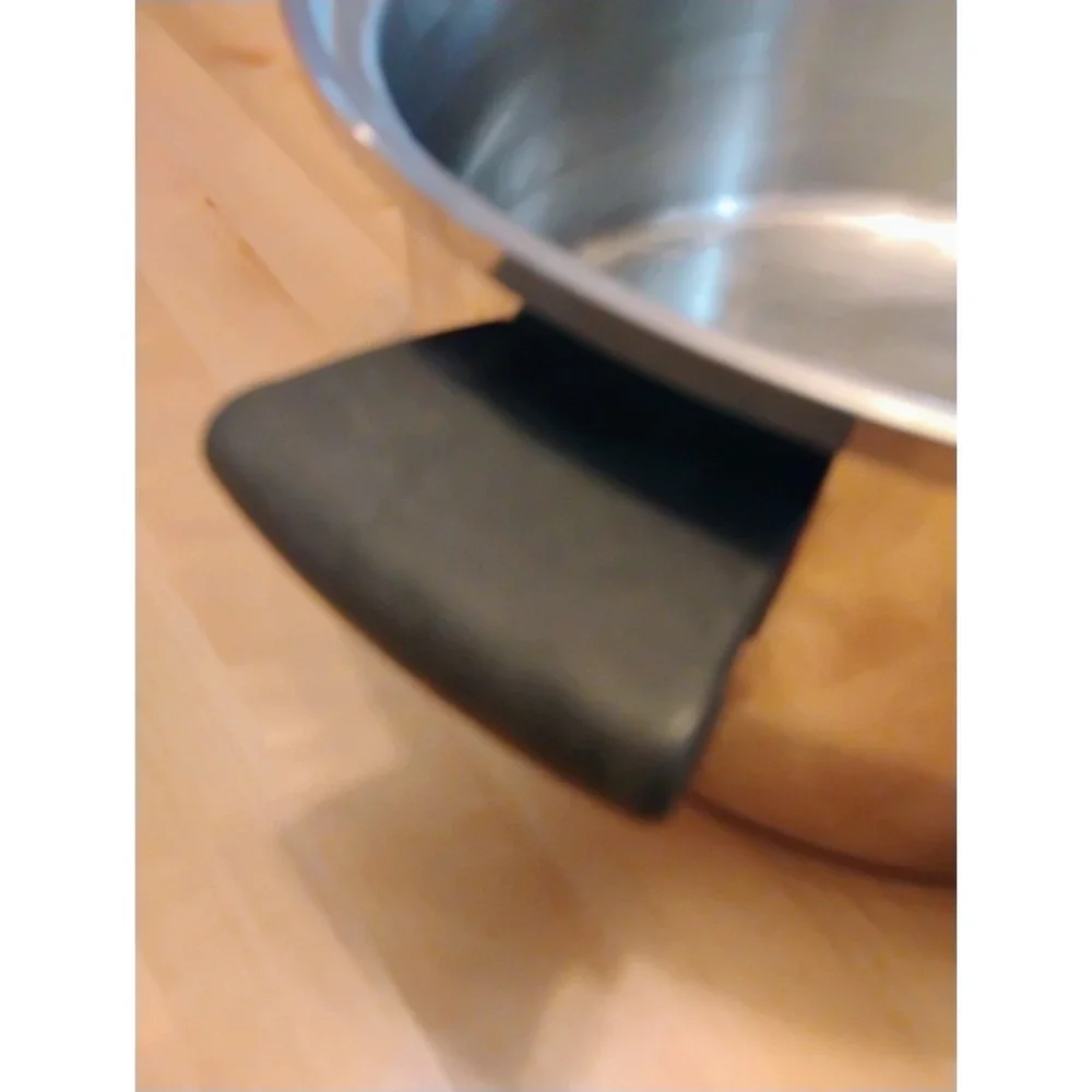Vintage Amway Queen 6 QUART Stockpot 18/8 Stainless Steel Multi Ply USA